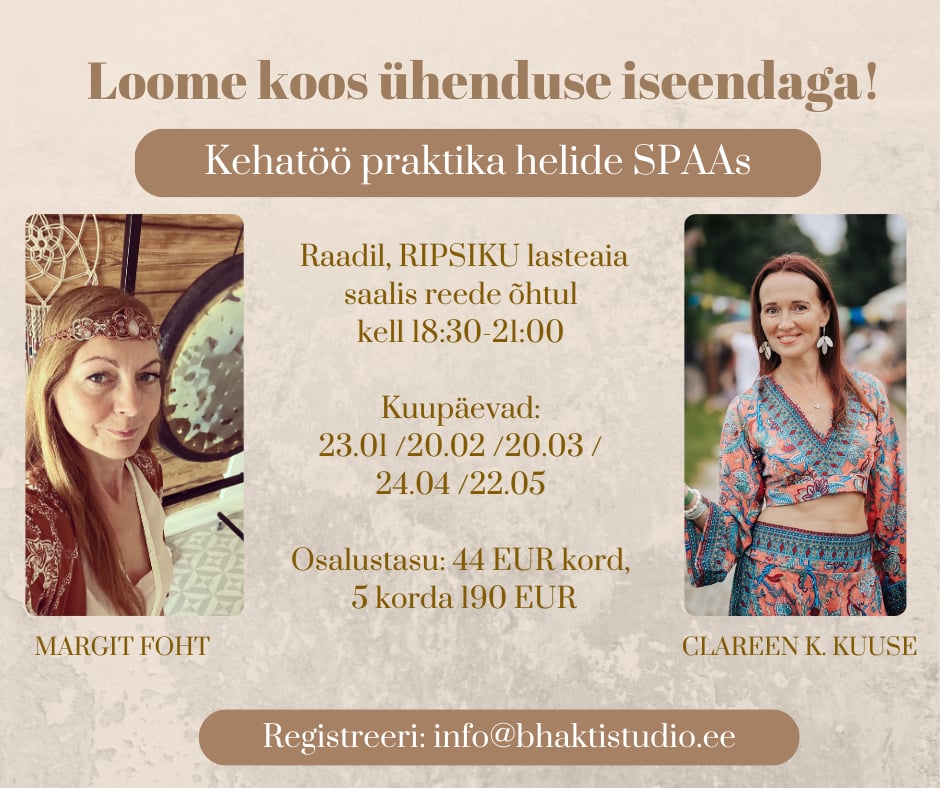 Kehatöö praktika helide Spas